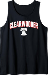 Clearwooder Philly Funny Baseball Tee Clearwater FL Spring Tank Top
