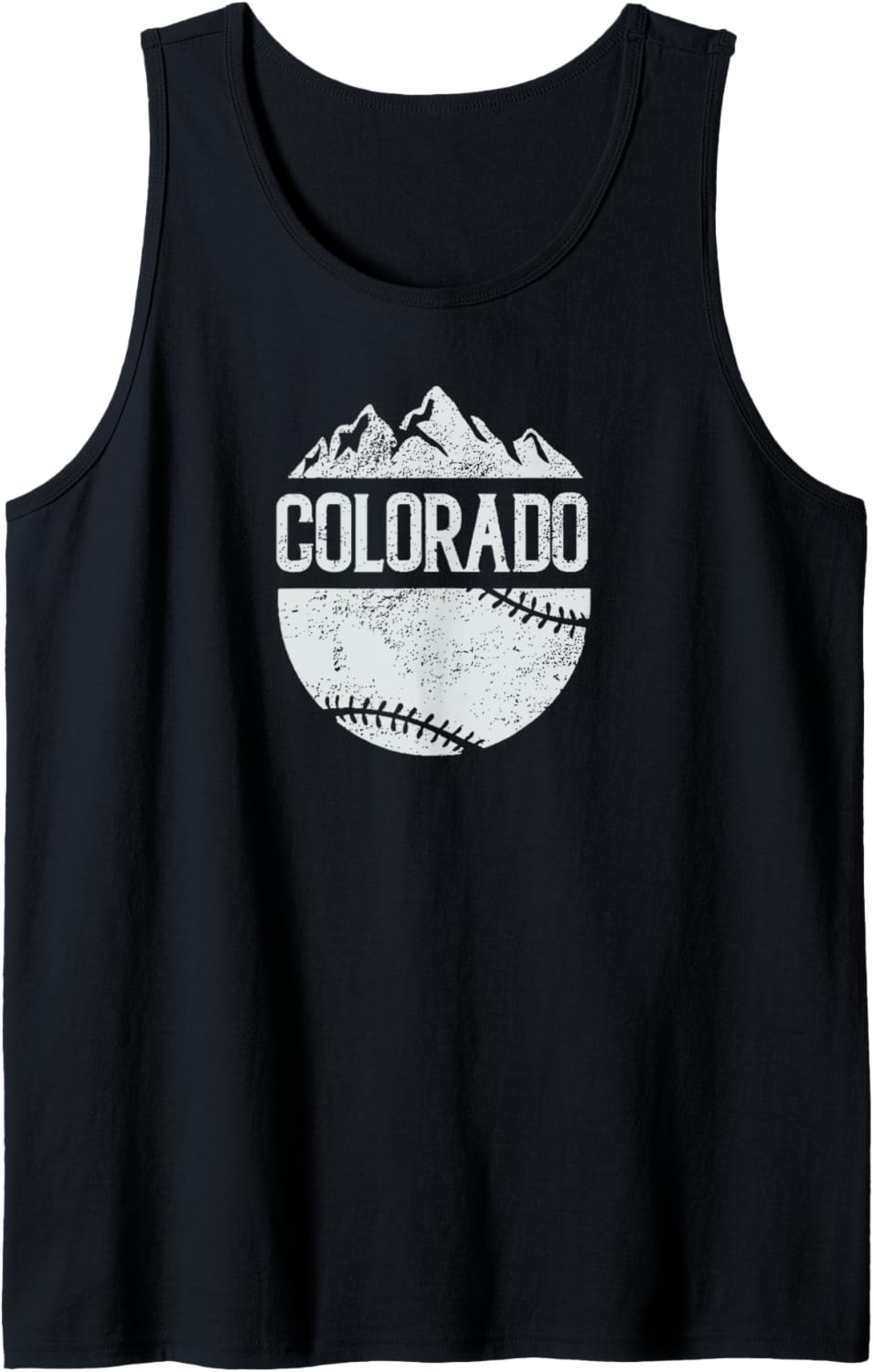 Colorado Baseball Rocky Mountain group Tank Top
