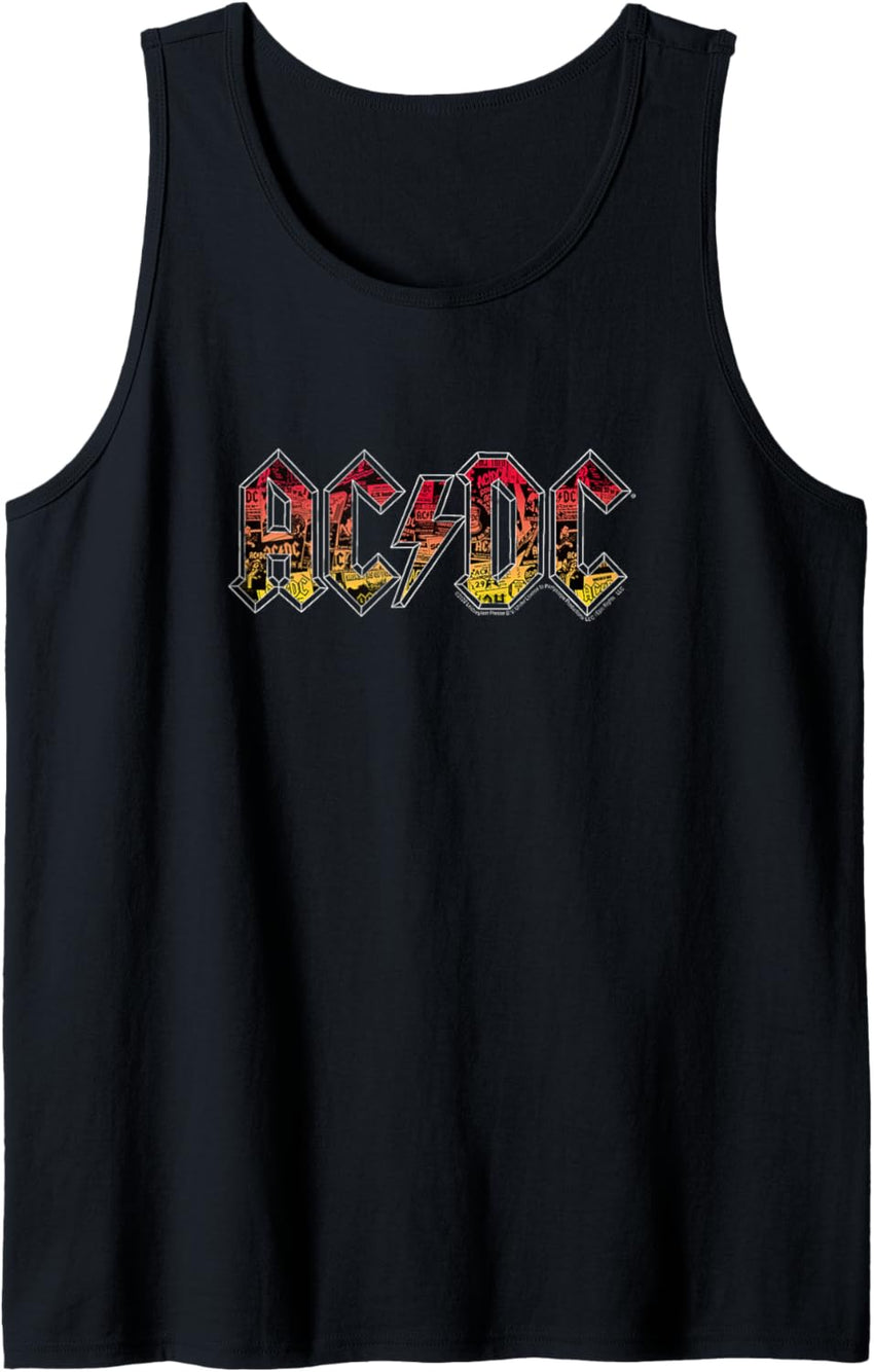 ACDC - Poster Gradient Tank Top