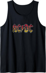 ACDC - Poster Gradient Tank Top