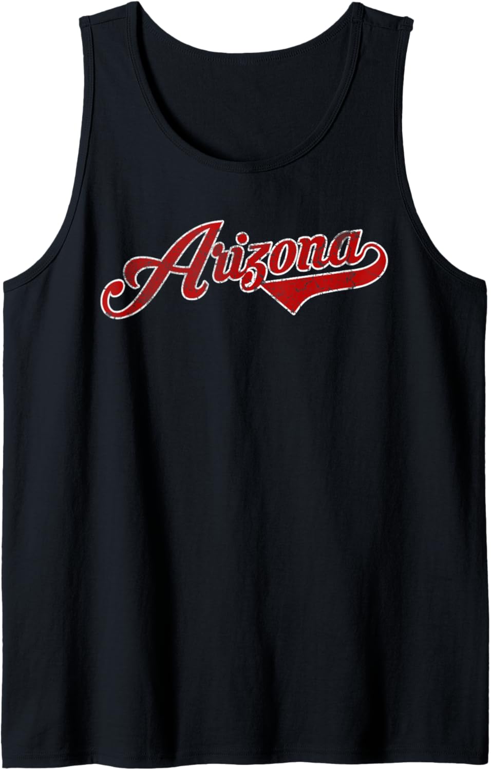 Arizona Baseball distressed Retro Vintage Tank Top
