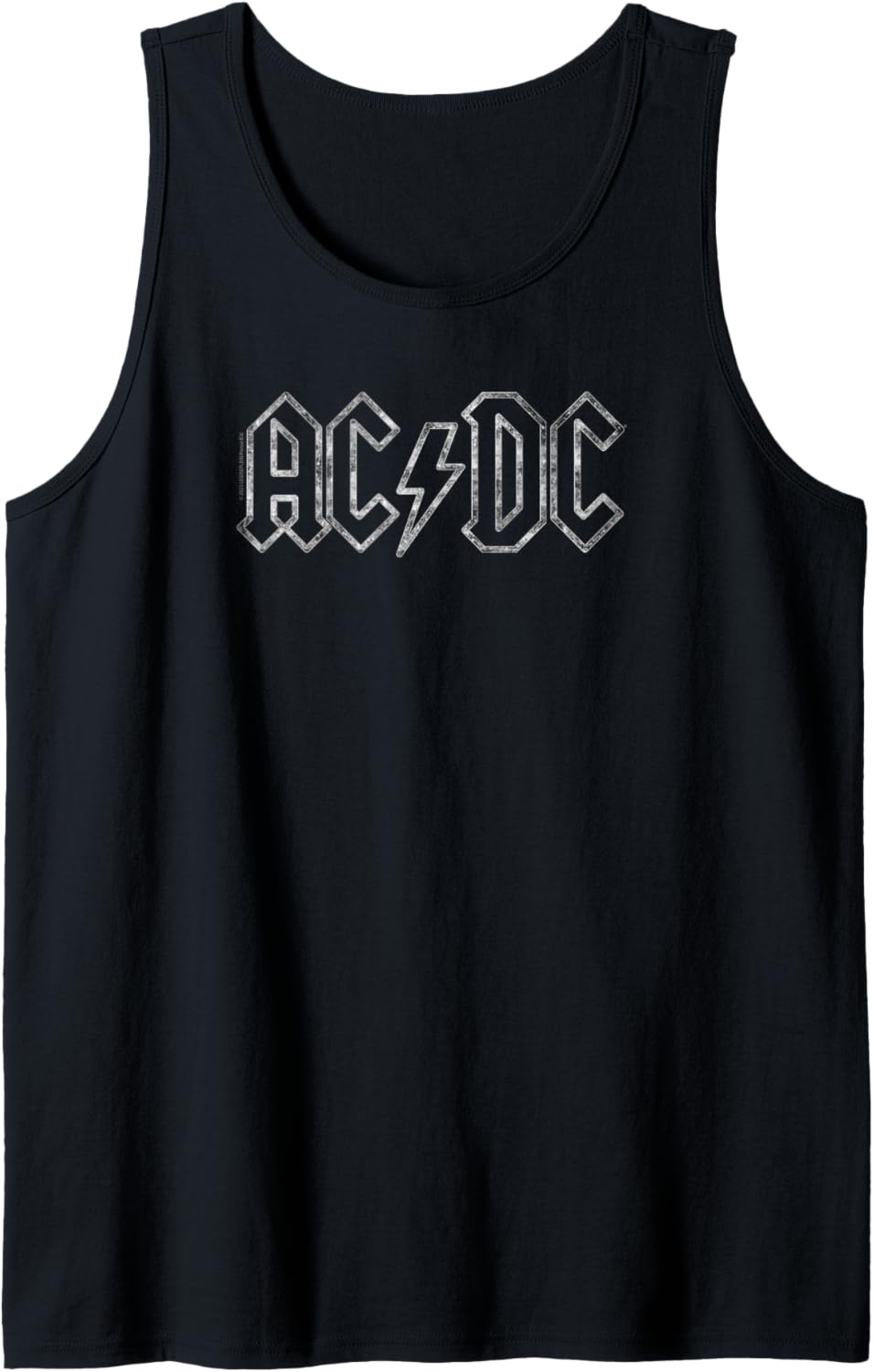 AC\/DC Rock Music Band Jagged Logo Tank Top