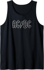 AC\/DC Rock Music Band Jagged Logo Tank Top