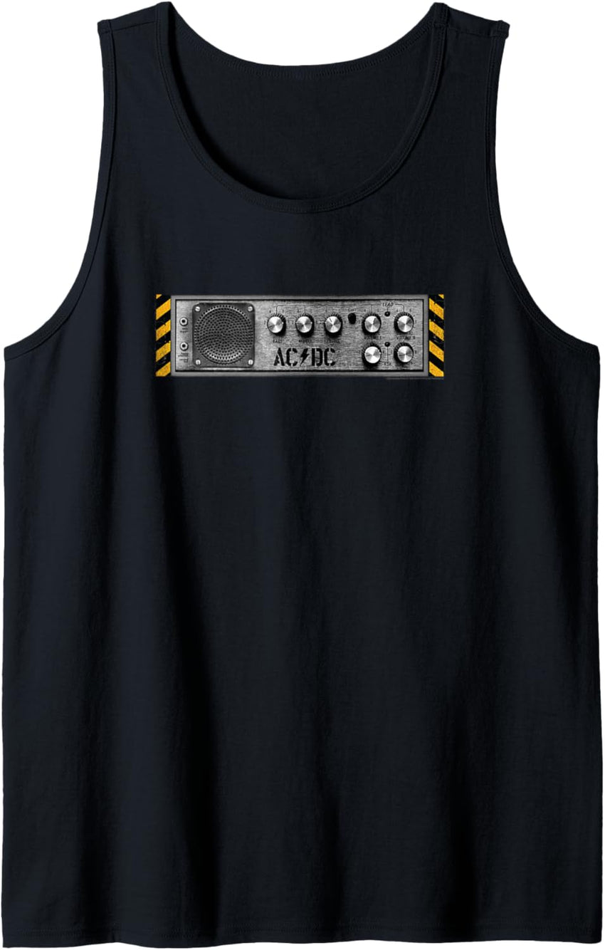 AC\/DC PWR UP Knobs and Speaker Tank Top