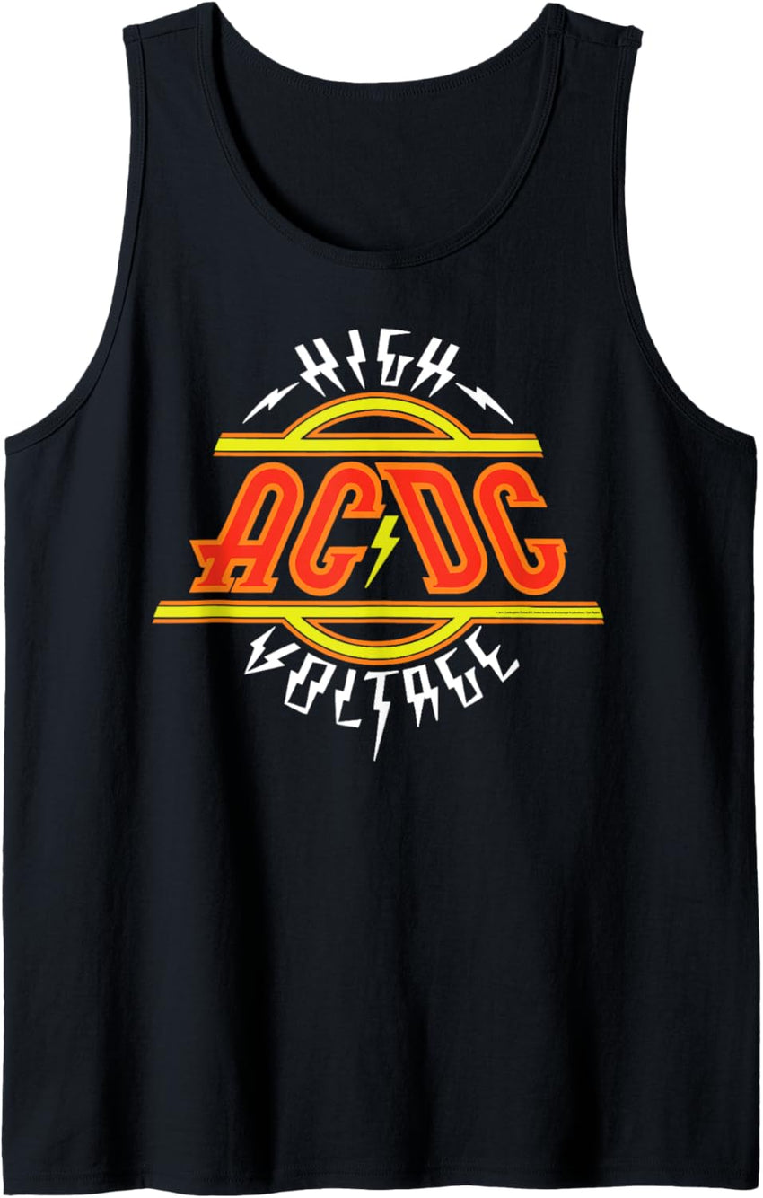 AC\/DC - High Voltage Red Logo Tank Top