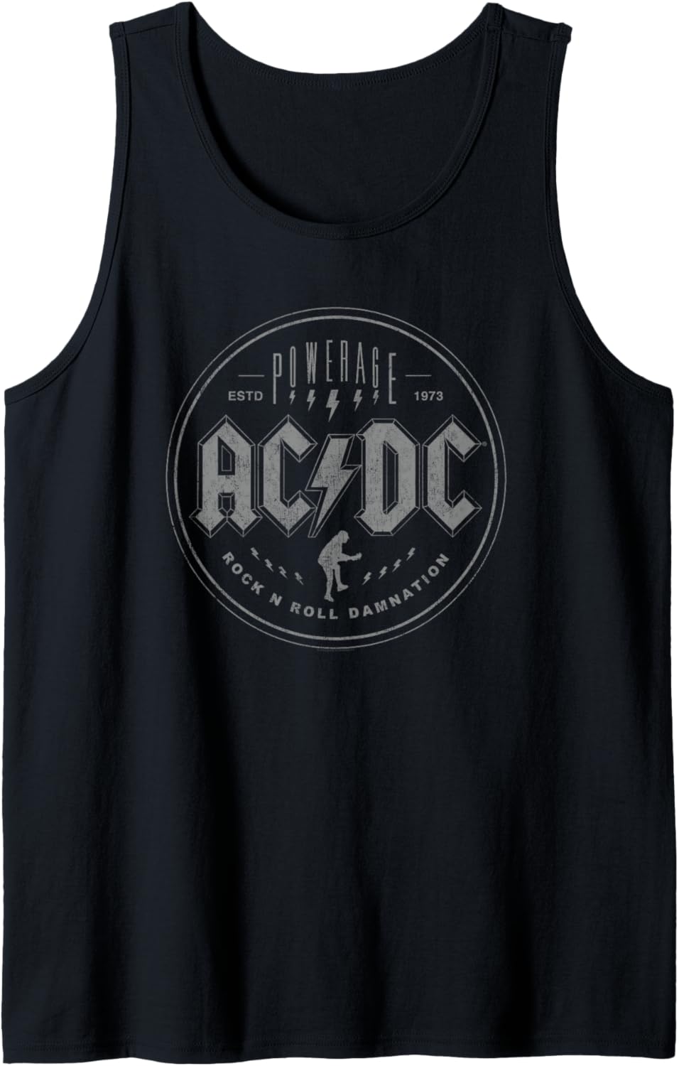 AC\/DC Rock Music Band Rock N Roll Damnation Tank Top