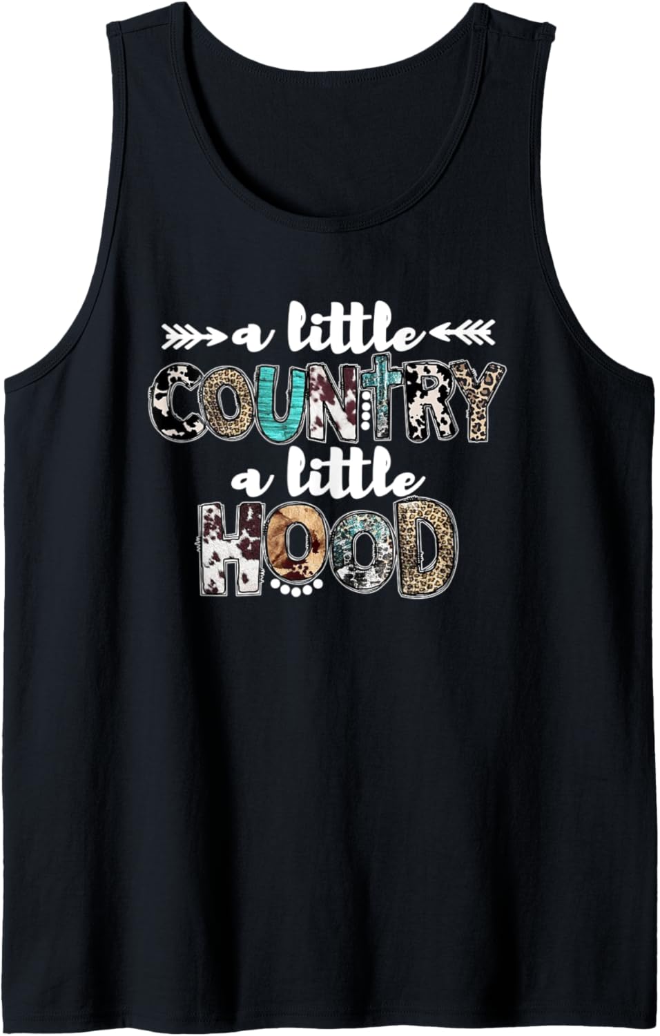 A Little Country A Little Hood, Country Music Tank Top