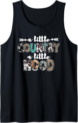 A Little Country A Little Hood, Country Music Tank Top