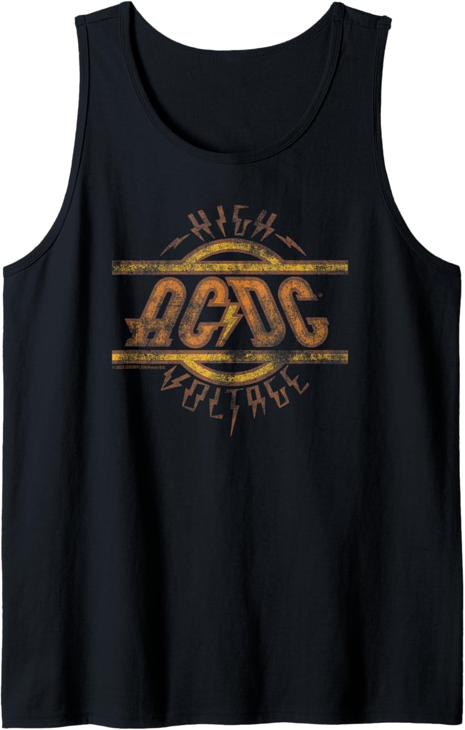 AC\/DC Rock Music Band High Voltage Tank Top