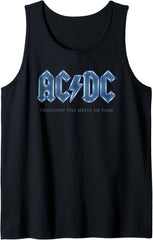 AC\/DC - Through The Mists Of Time Logo Tank Top