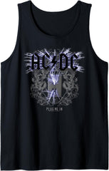 AC\/DC Plug Me In Lightning Filigree Tank Top