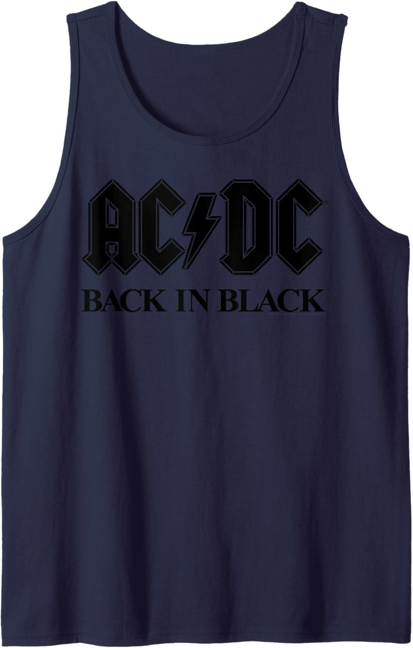 AC\/DC - Bold Black Tank Top