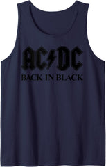 AC\/DC - Bold Black Tank Top