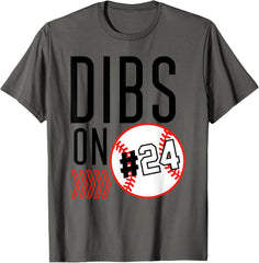 Dibs on Number #24 Baseball