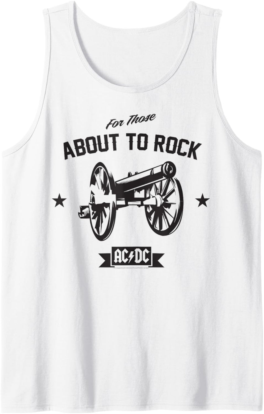 AC\/DC - For Those About To Rock Cannon Tank Top