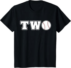 Kids Baseball 2nd Birthday Boy 2 Two Year Old Toddler