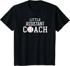 Kids Baseball Coach Shirt for Child Assistant Coach