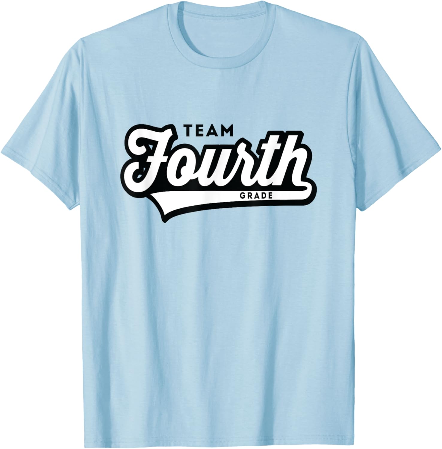 4th Grade TEAM School Teacher Fourth Baseball-Style