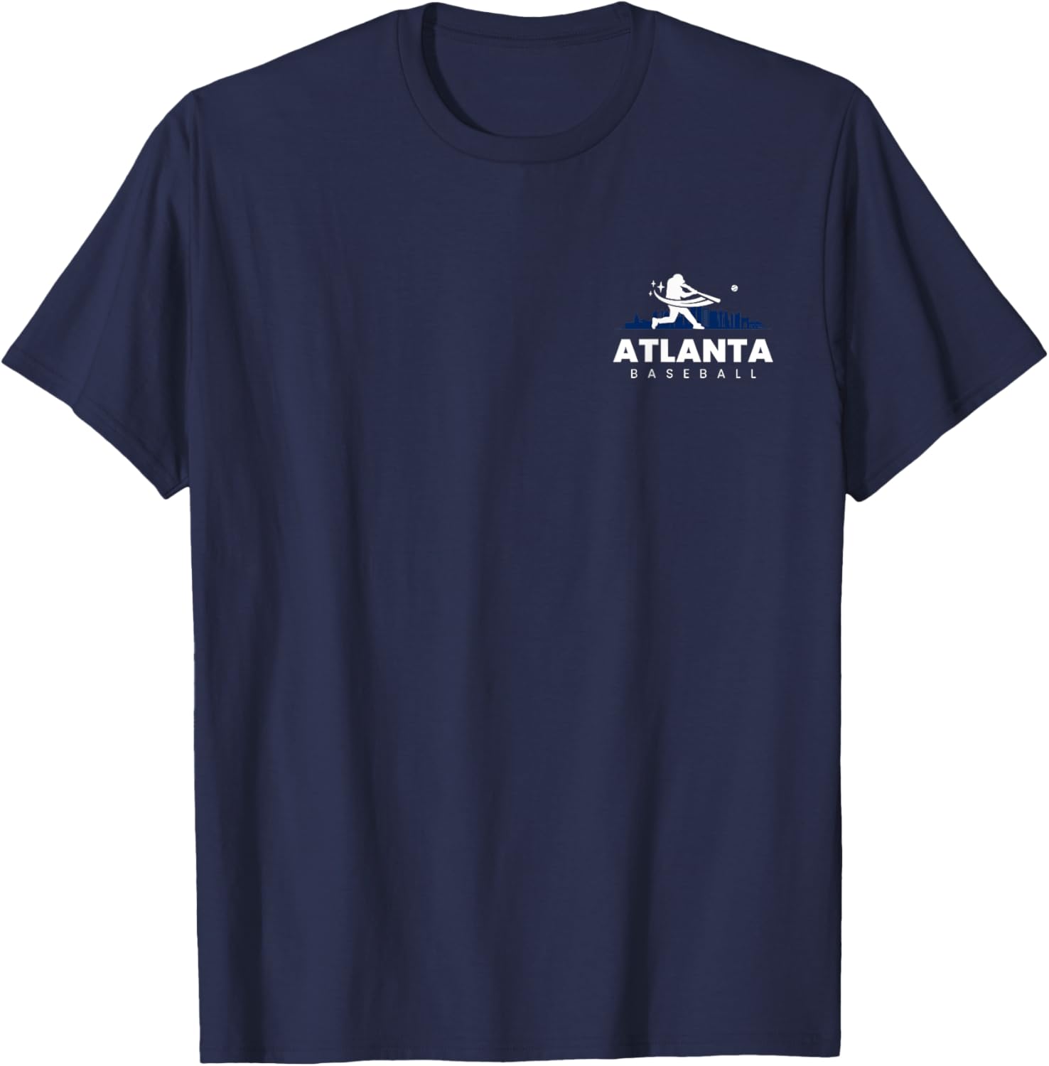 Atlanta Baseball Vintage Minimalist Retro Baseball Lover