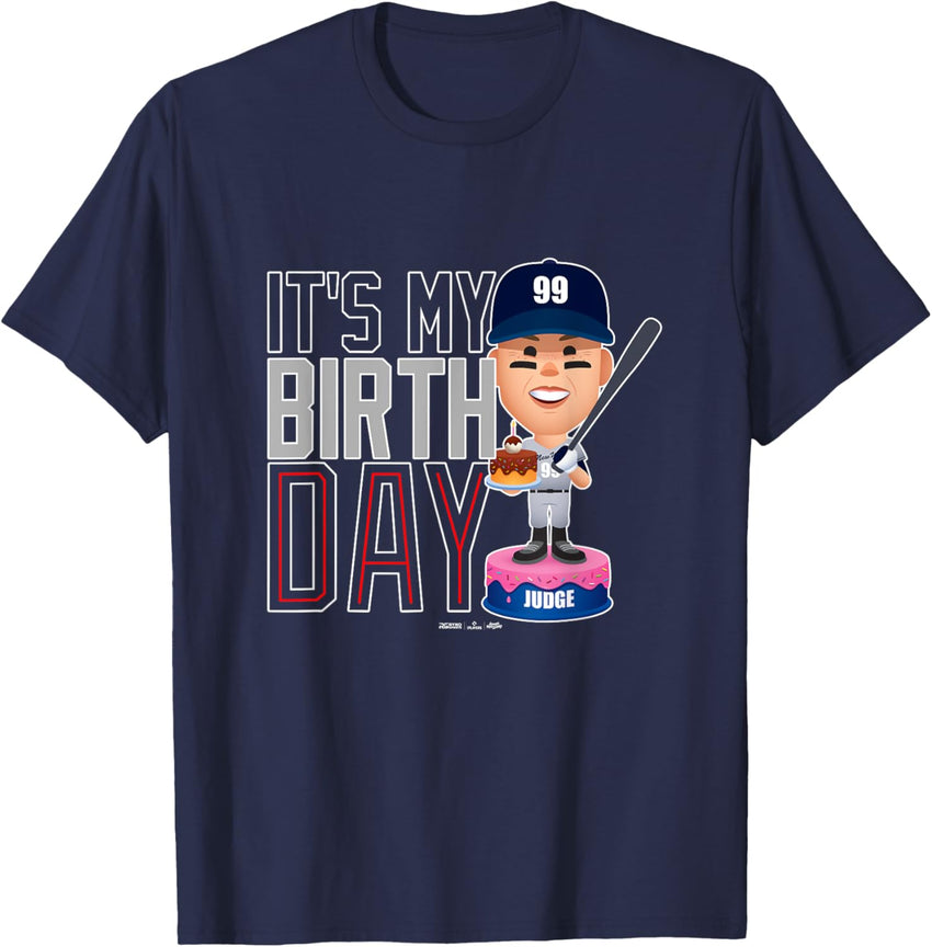 Aaron Judge New York Baseball Birthday MLBPA