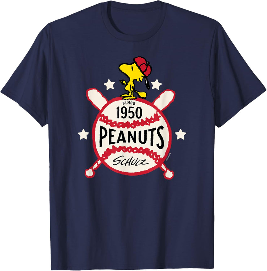 Peanuts - Woodstock 1950 Baseball
