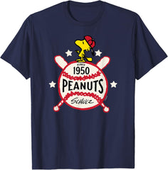 Peanuts - Woodstock 1950 Baseball