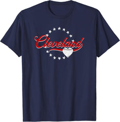 Cleveland Baseball Lover Style Men's T-Shirt