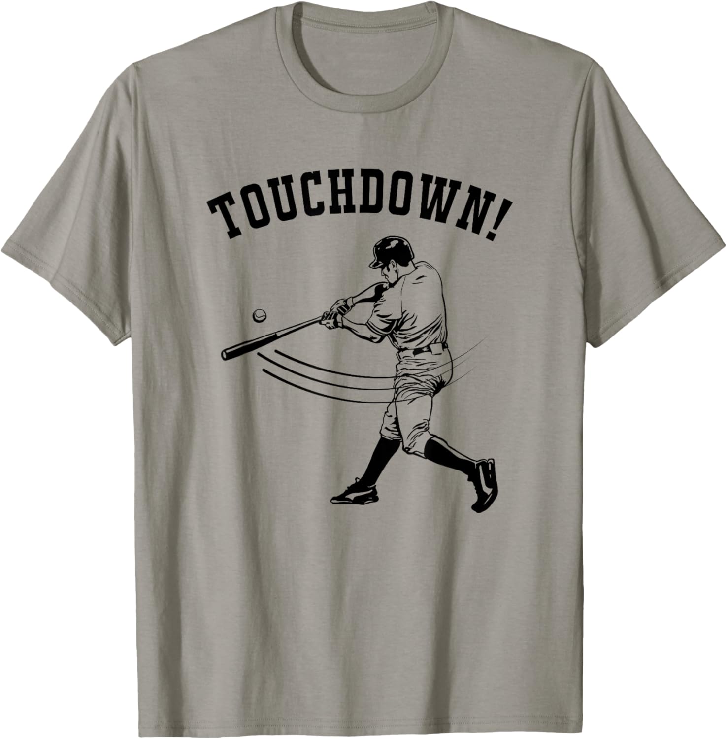 Touchdown Baseball T-Shirt - Funny Football Gift