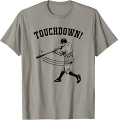 Touchdown Baseball T-Shirt - Funny Football Gift