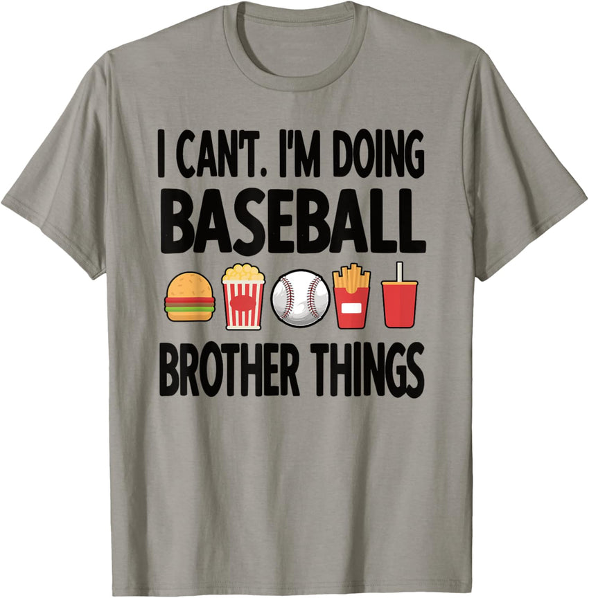 Baseball Brother Things Proud Baseball Player Bro