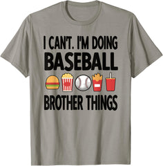 Baseball Brother Things Proud Baseball Player Bro