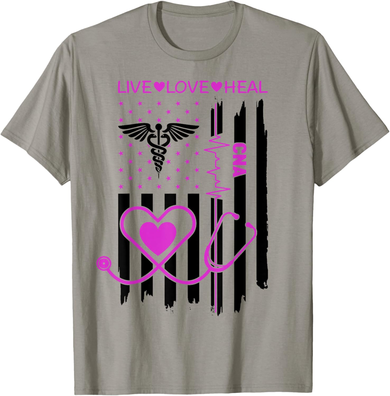 CNA Shirt CNA Appreciation Week 2024 Gift USA Flag Design