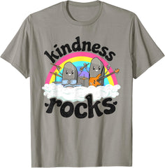 Anti Bullying Rainbow Hippie Music Teacher Kindness Rocks