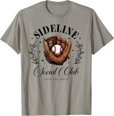 Sideline Social Club Baseball Mom Matching