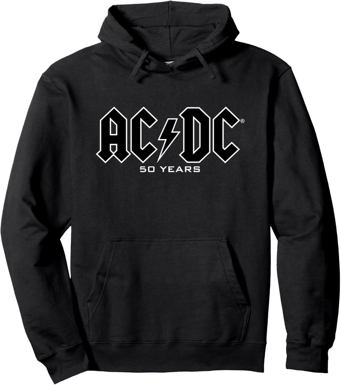 AC\/DC - History of Logos 50 Years Pullover Hoodie