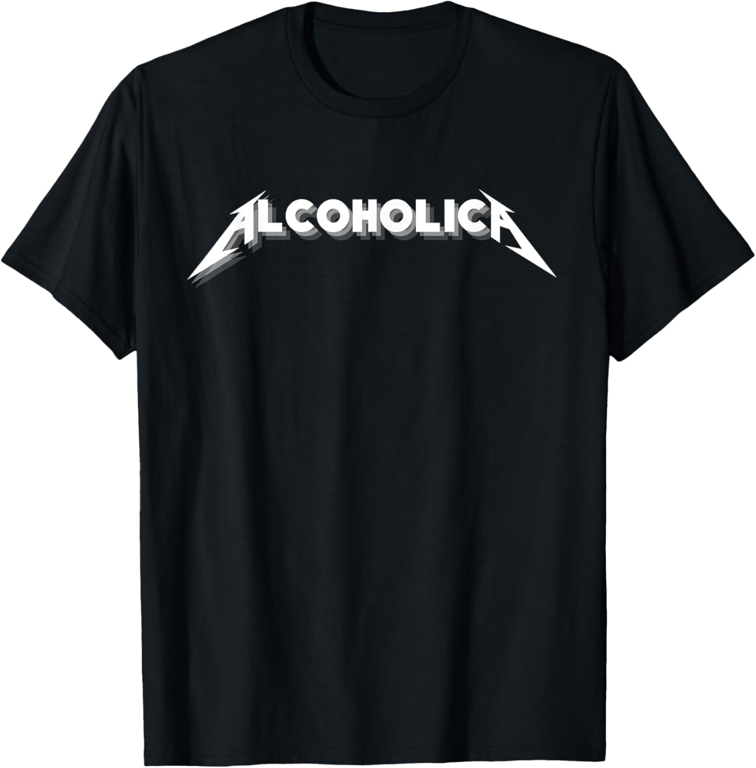 ALCOHOLICA Metal Font Style