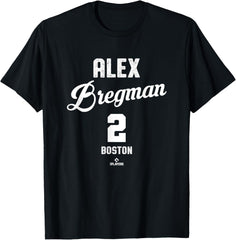 Alex Bregman 2 Boston Baseball Vintage MLBPA