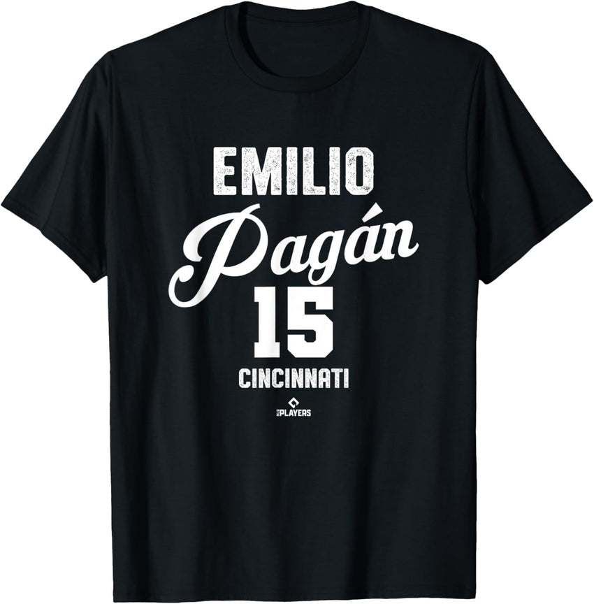 Emilio Pagan 15 Cincinnati Baseball Vintage MLBPA