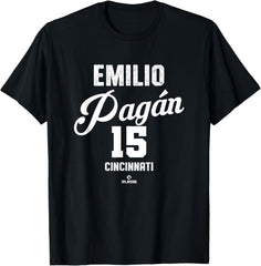 Emilio Pagan 15 Cincinnati Baseball Vintage MLBPA