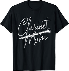 Clarinet Mom - Clarinetist Marching Band Player Music Lover