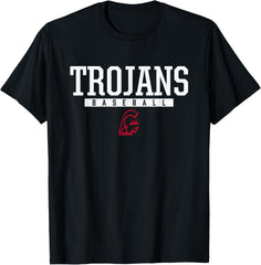 Center Grove Trojans Logo Baseball HS
