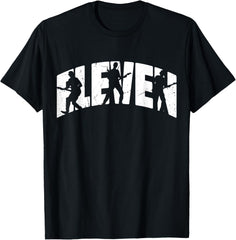 11 Year Old Shirt 11th Birthday Boy Guitar Player Guitarist