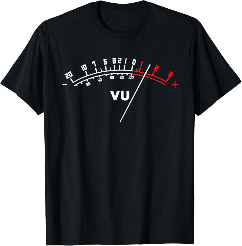 Audio VU Meter Cool Analogue Sound Engineer Gift