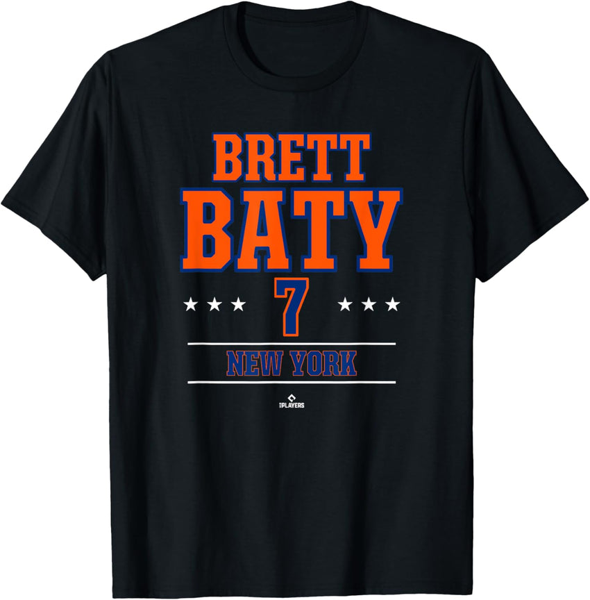 Baseball Star Brett Baty New York MLBPA