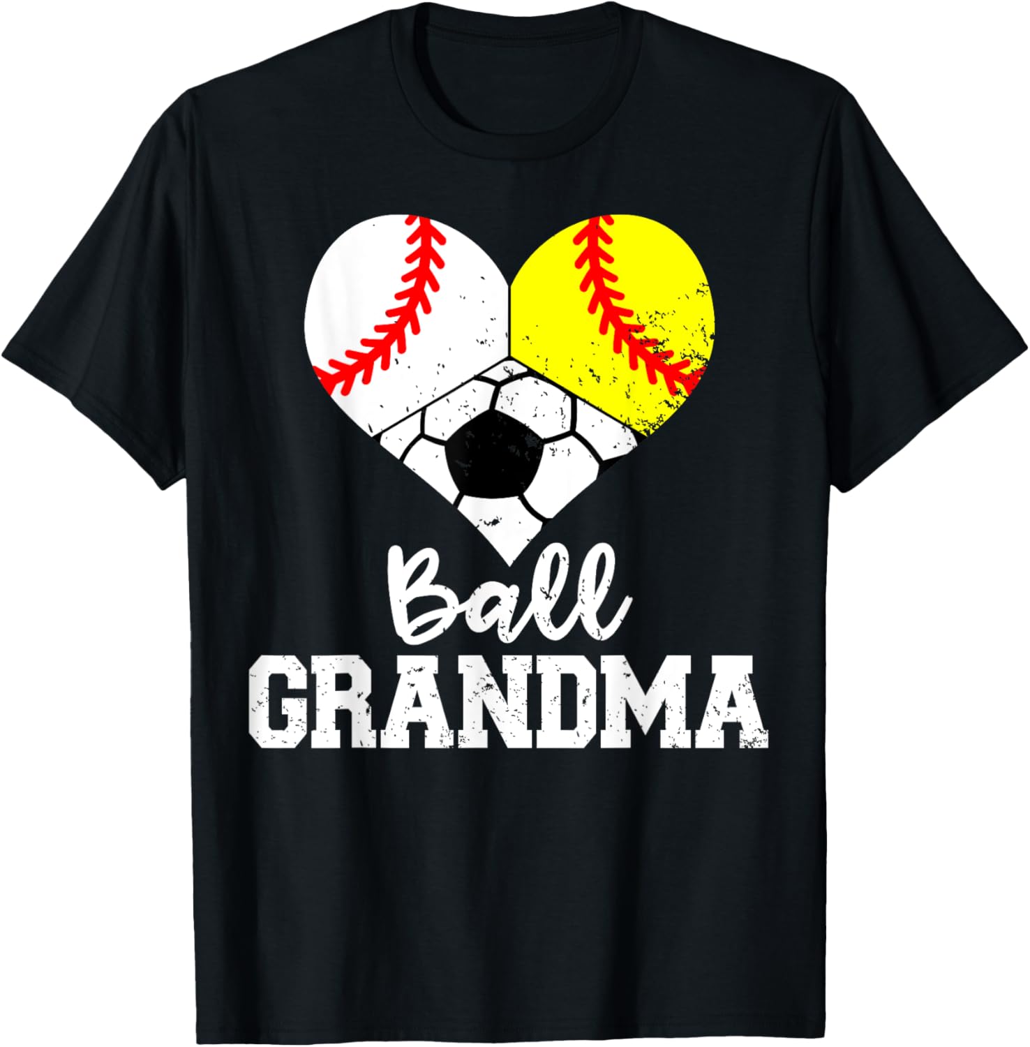 Ball Grandma Funny Baseball Softball Soccer