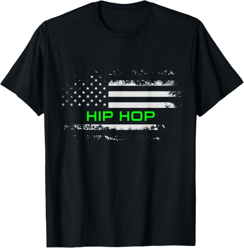 American Flag Hip Hop - USA Flag Hip Hop Rapper Gift