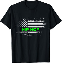 American Flag Hip Hop - USA Flag Hip Hop Rapper Gift
