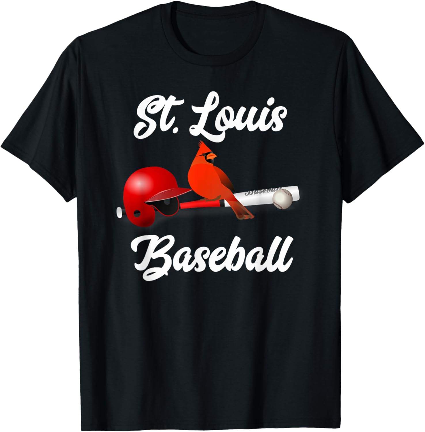 Classic St. Louis Missouri Baseball Fan Retro Vintage