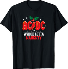 ACDC - Whole Lotta Naughty Christmas Logo