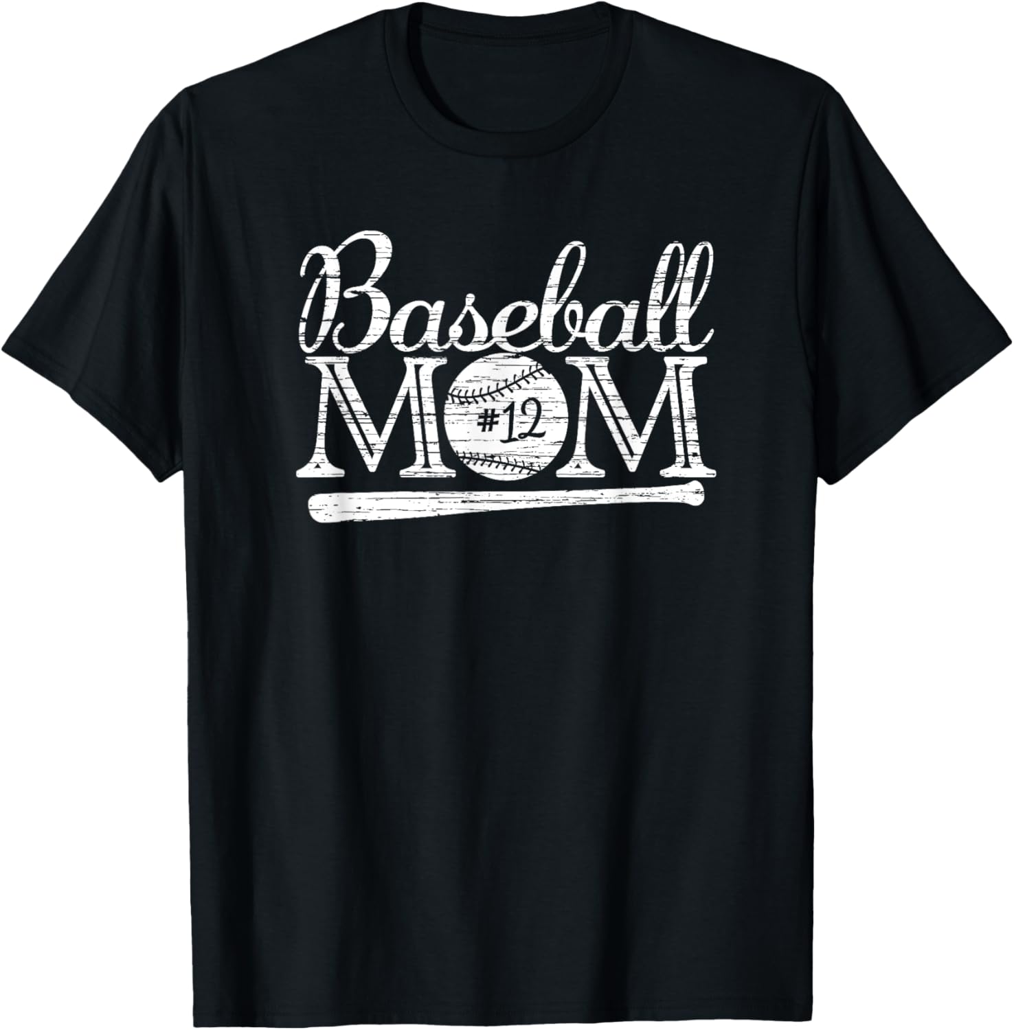 Baseball #12 Jersey Mom Favorite Player Shirts Mother's Day